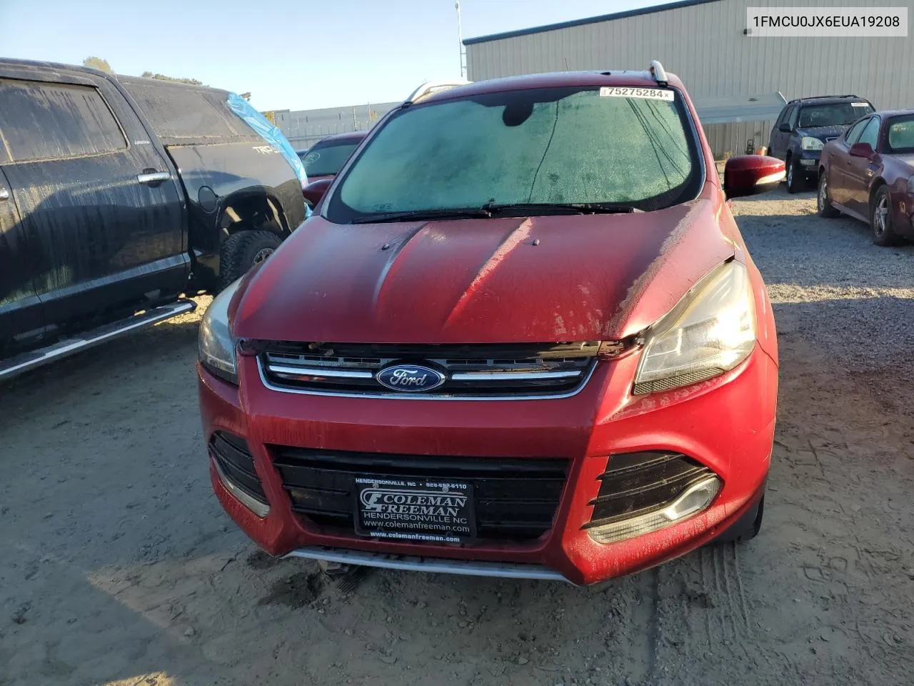 2014 Ford Escape Titanium VIN: 1FMCU0JX6EUA19208 Lot: 75275284