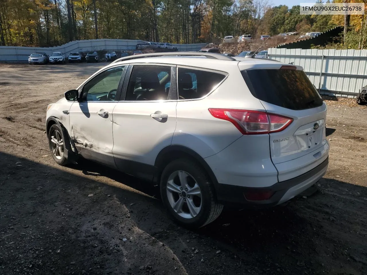 2014 Ford Escape Se VIN: 1FMCU9GX2EUC26738 Lot: 75391184