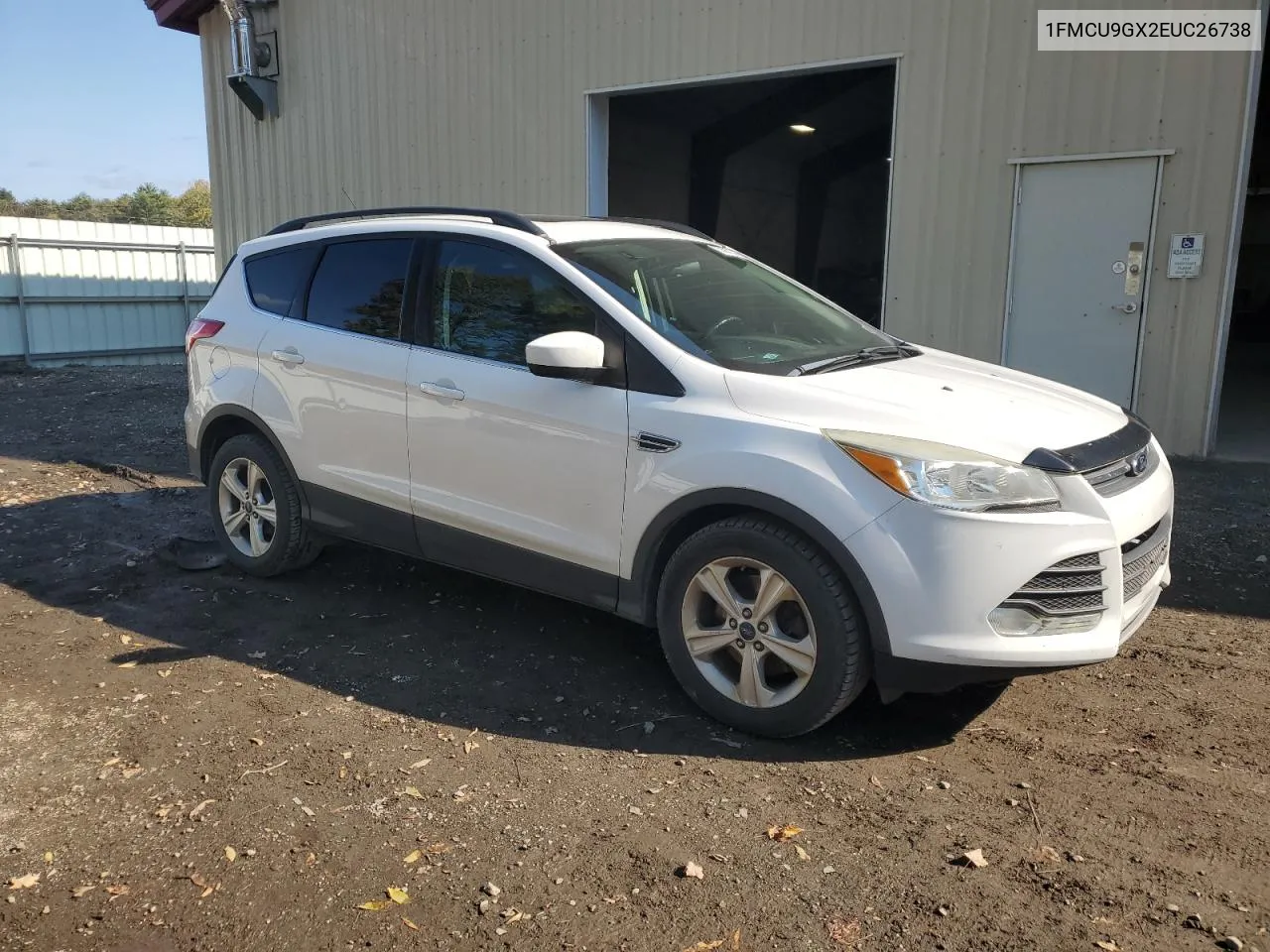 2014 Ford Escape Se VIN: 1FMCU9GX2EUC26738 Lot: 75391184