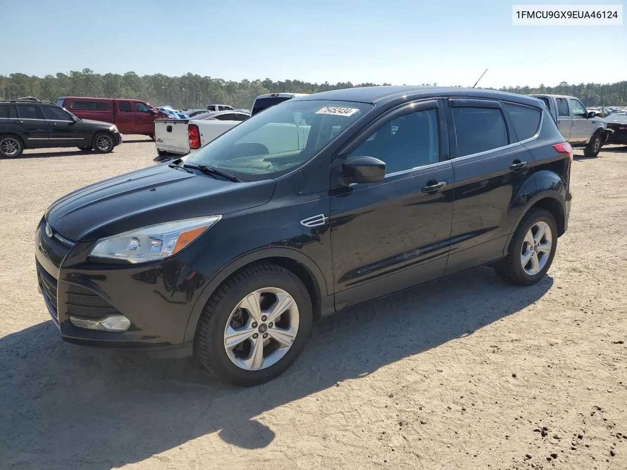 2014 Ford Escape Se VIN: 1FMCU9GX9EUA46124 Lot: 75452434