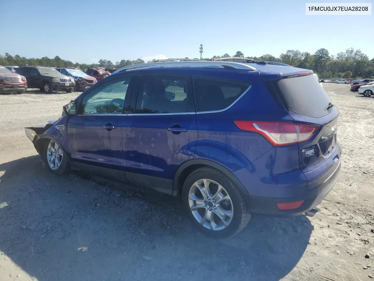 2014 Ford Escape Titanium VIN: 1FMCU0JX7EUA28208 Lot: 75479814