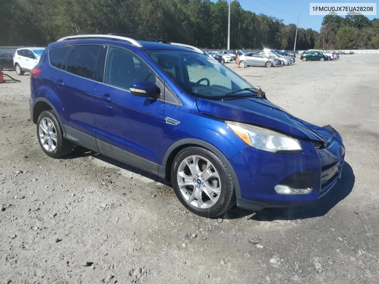 2014 Ford Escape Titanium VIN: 1FMCU0JX7EUA28208 Lot: 75479814