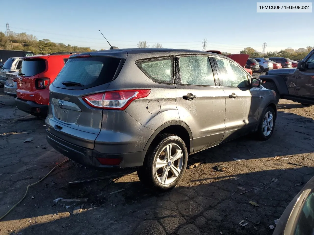 2014 Ford Escape S VIN: 1FMCU0F74EUE08082 Lot: 75488154