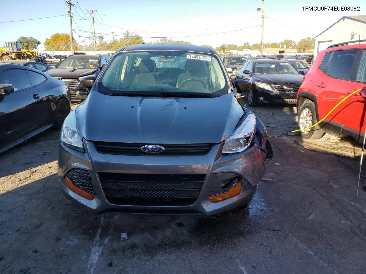 1FMCU0F74EUE08082 2014 Ford Escape S