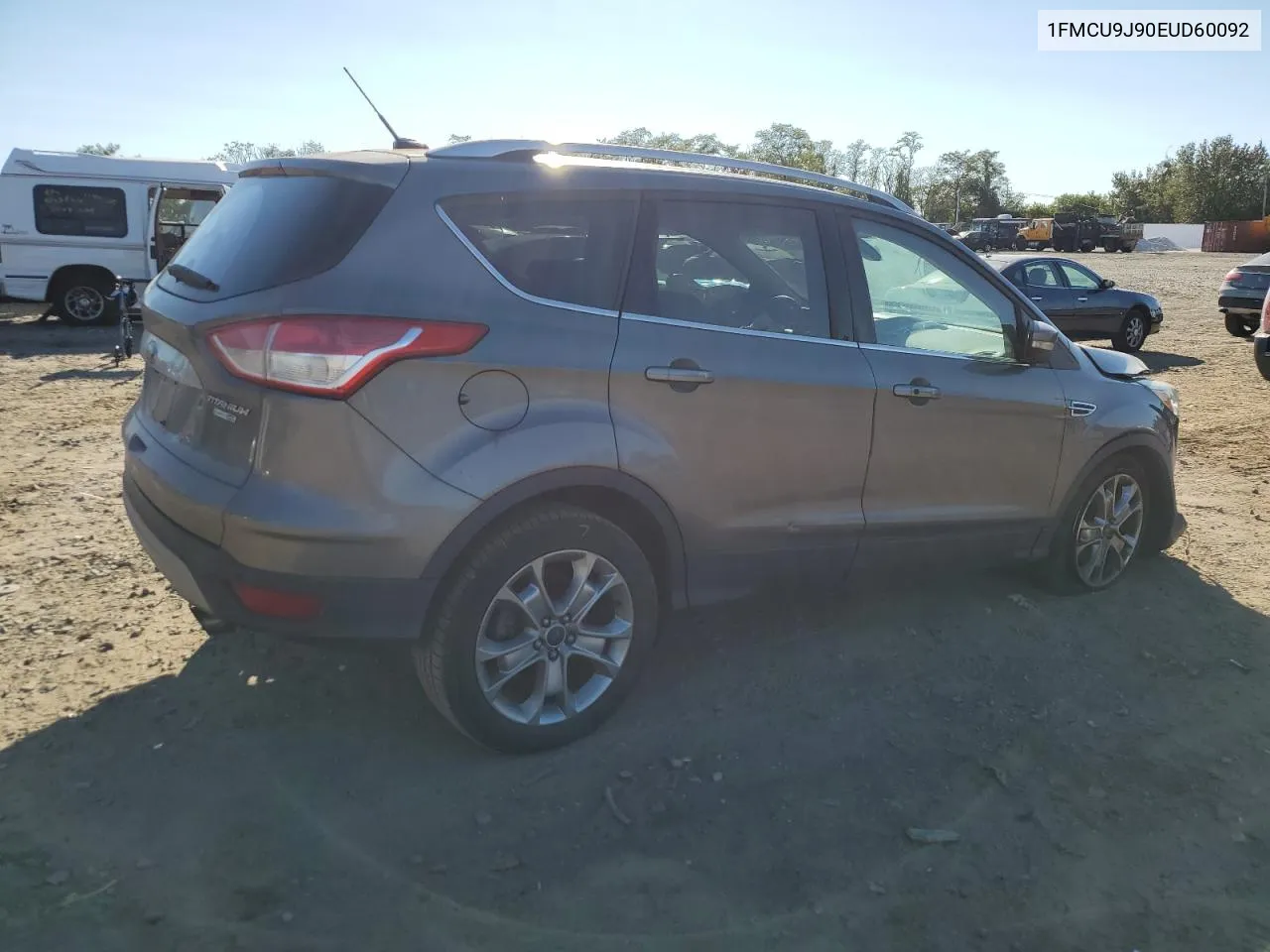 2014 Ford Escape Titanium VIN: 1FMCU9J90EUD60092 Lot: 75537934