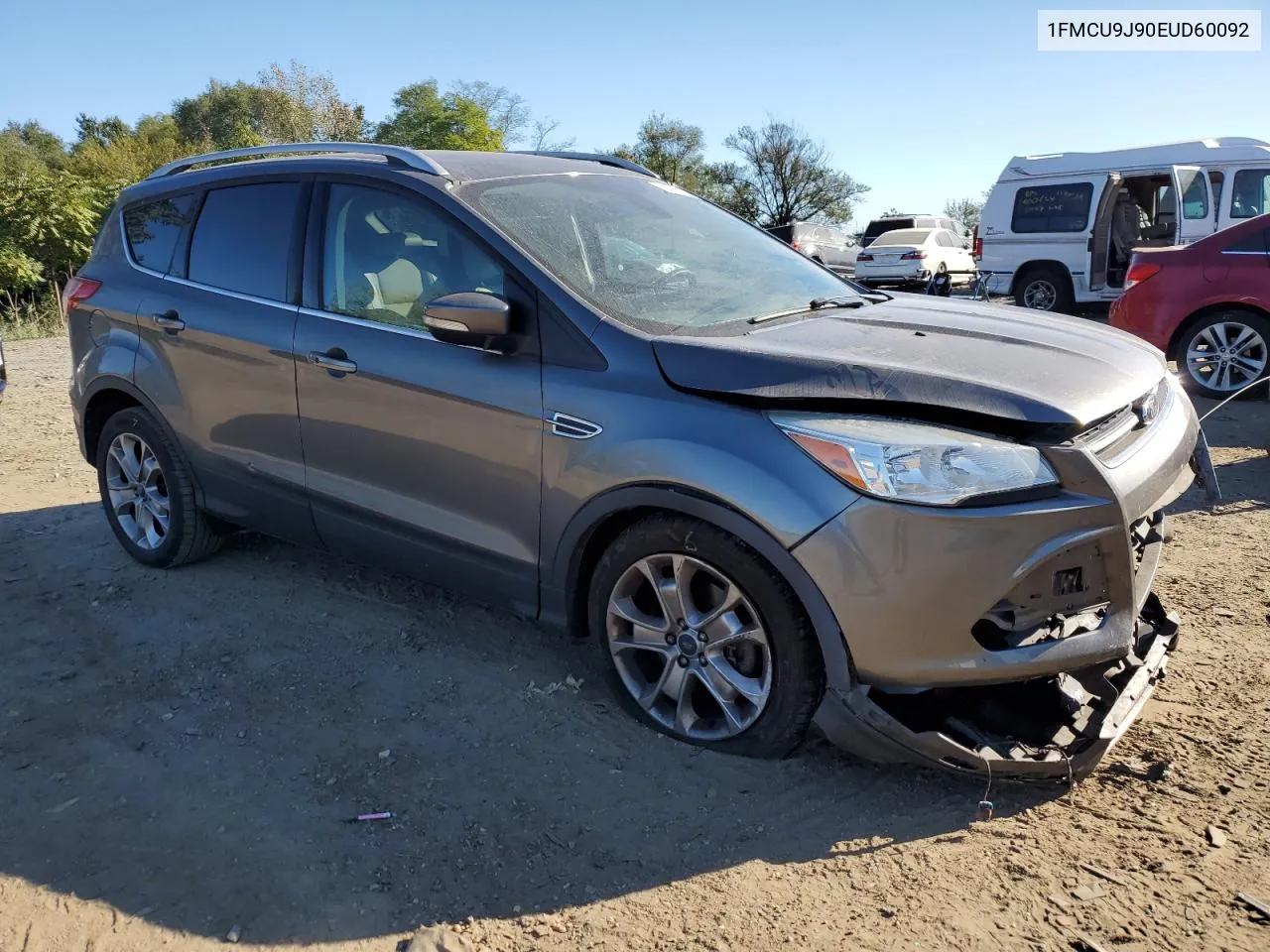 2014 Ford Escape Titanium VIN: 1FMCU9J90EUD60092 Lot: 75537934