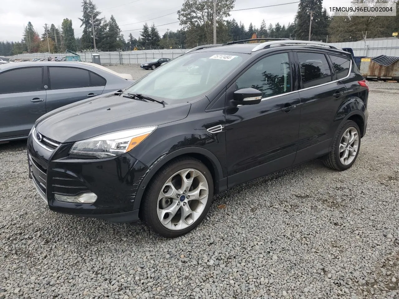 2014 Ford Escape Titanium VIN: 1FMCU9J96EUD02004 Lot: 75712484