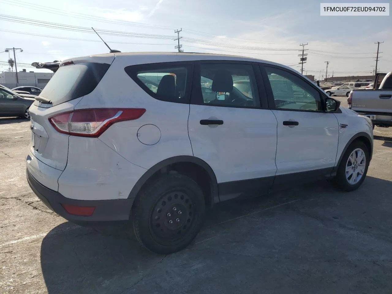 2014 Ford Escape S VIN: 1FMCU0F72EUD94702 Lot: 75761214