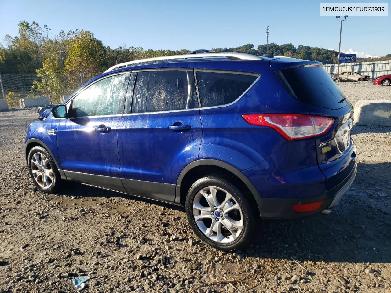 2014 Ford Escape Titanium VIN: 1FMCU0J94EUD73939 Lot: 75859414