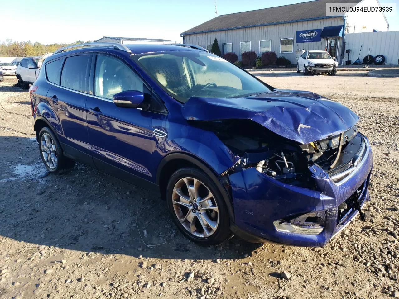 2014 Ford Escape Titanium VIN: 1FMCU0J94EUD73939 Lot: 75859414