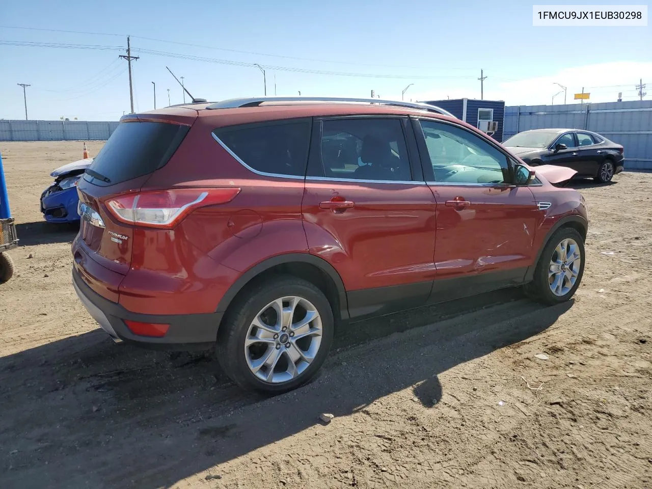 2014 Ford Escape Titanium VIN: 1FMCU9JX1EUB30298 Lot: 75874234