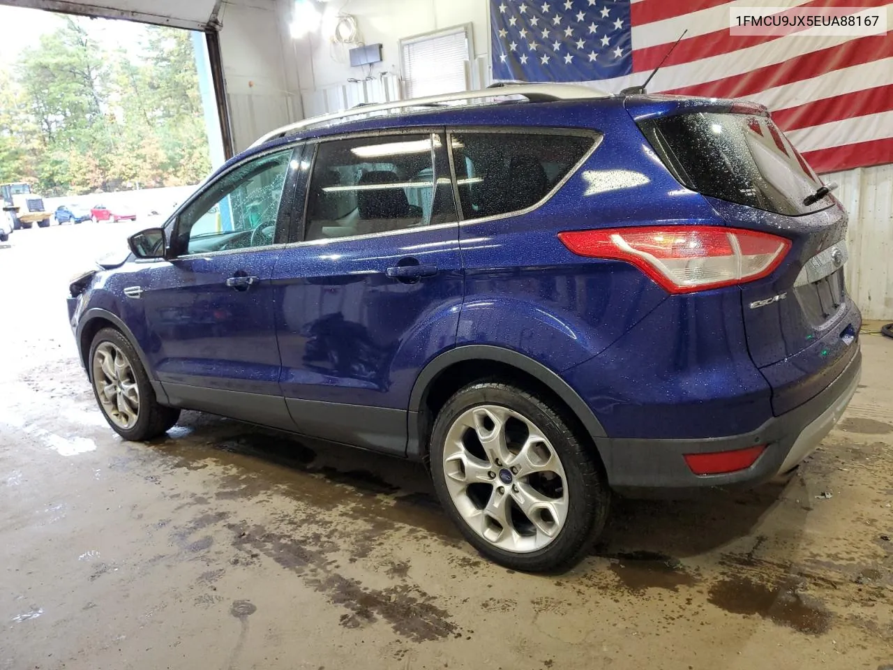 2014 Ford Escape Titanium VIN: 1FMCU9JX5EUA88167 Lot: 75905294