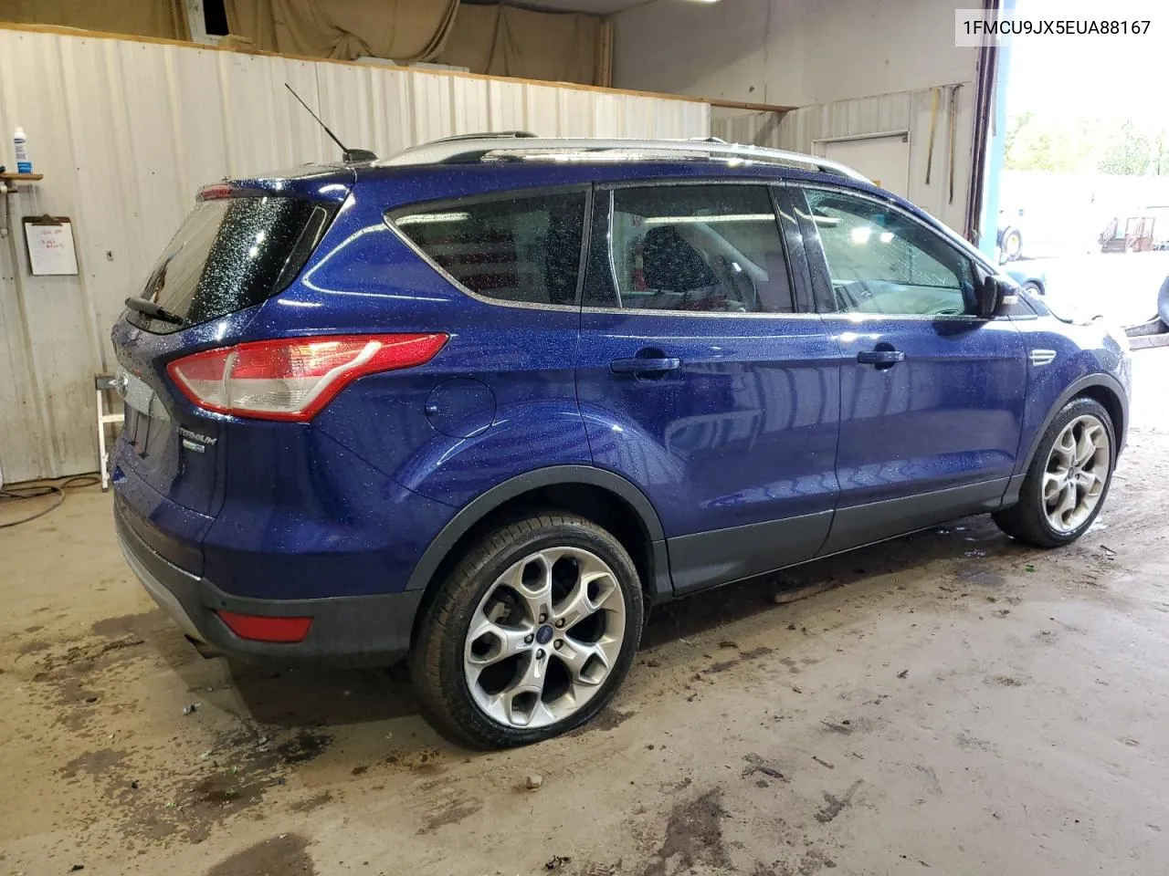 2014 Ford Escape Titanium VIN: 1FMCU9JX5EUA88167 Lot: 75905294