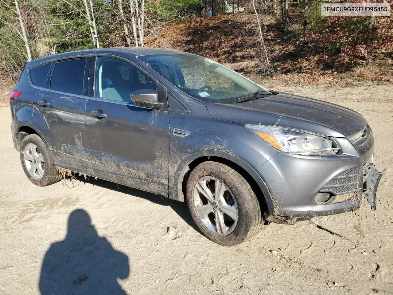 2014 Ford Escape Se VIN: 1FMCU9G9XEUD95455 Lot: 75906374