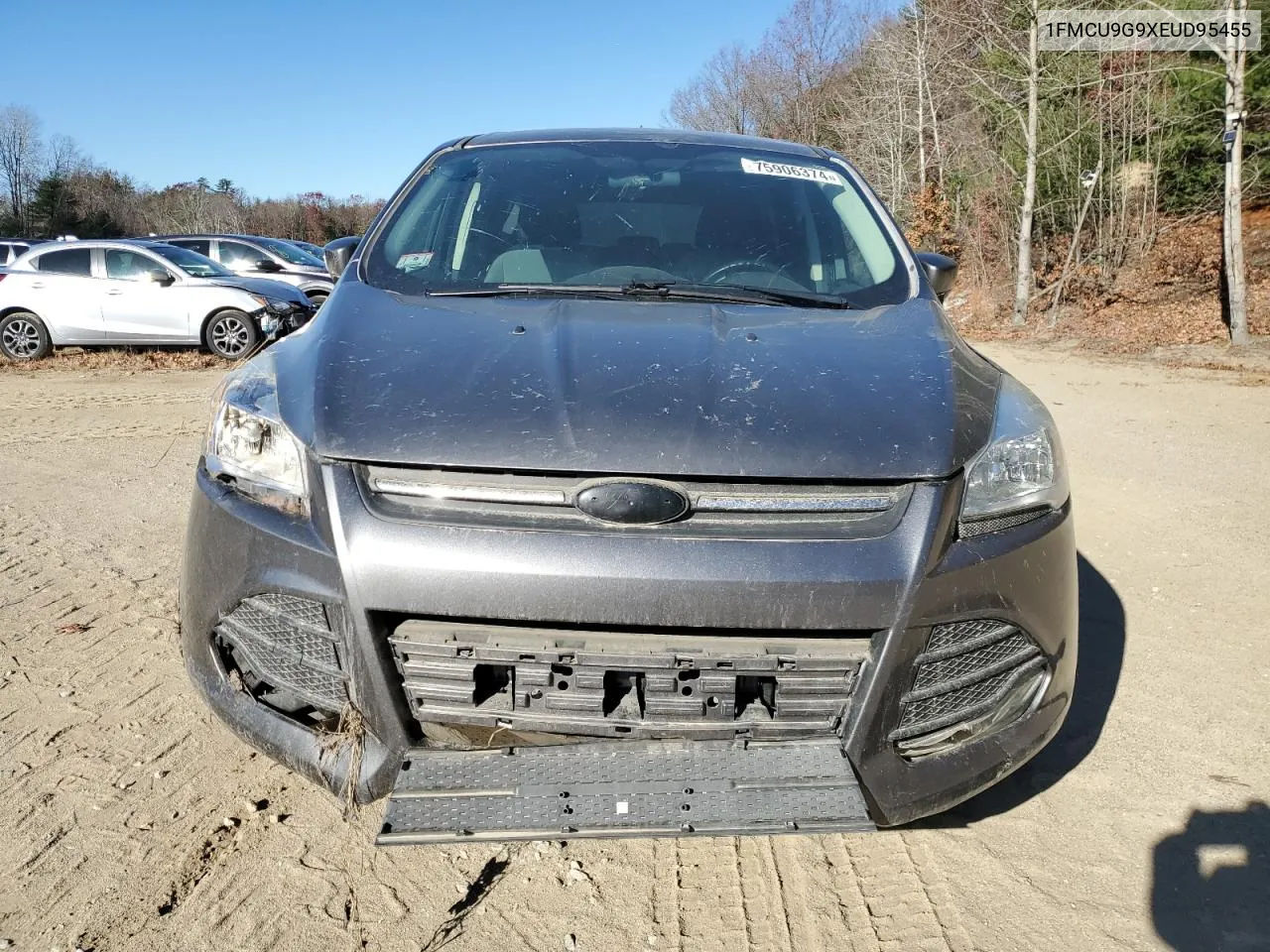 2014 Ford Escape Se VIN: 1FMCU9G9XEUD95455 Lot: 75906374