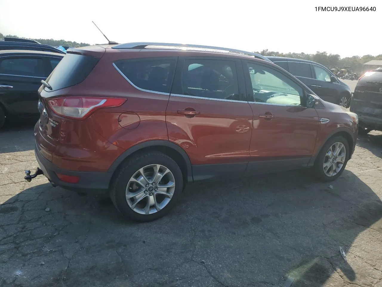 2014 Ford Escape Titanium VIN: 1FMCU9J9XEUA96640 Lot: 75922774