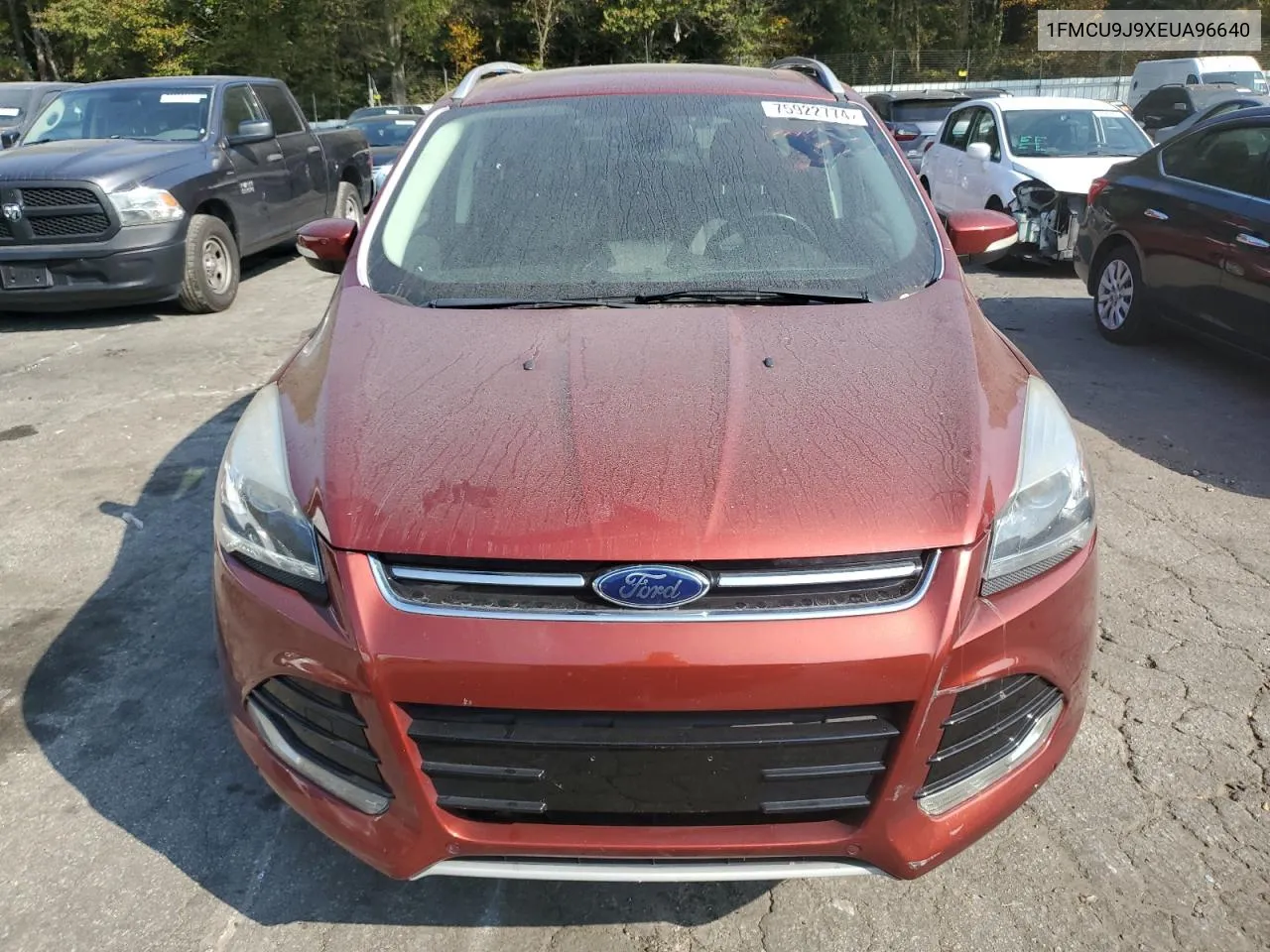 1FMCU9J9XEUA96640 2014 Ford Escape Titanium