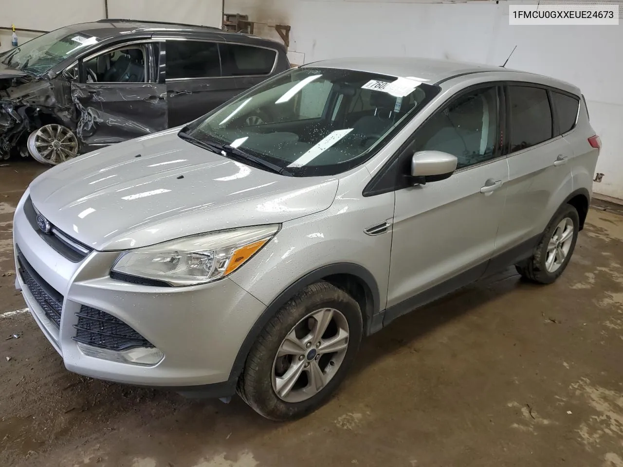 2014 Ford Escape Se VIN: 1FMCU0GXXEUE24673 Lot: 76001694