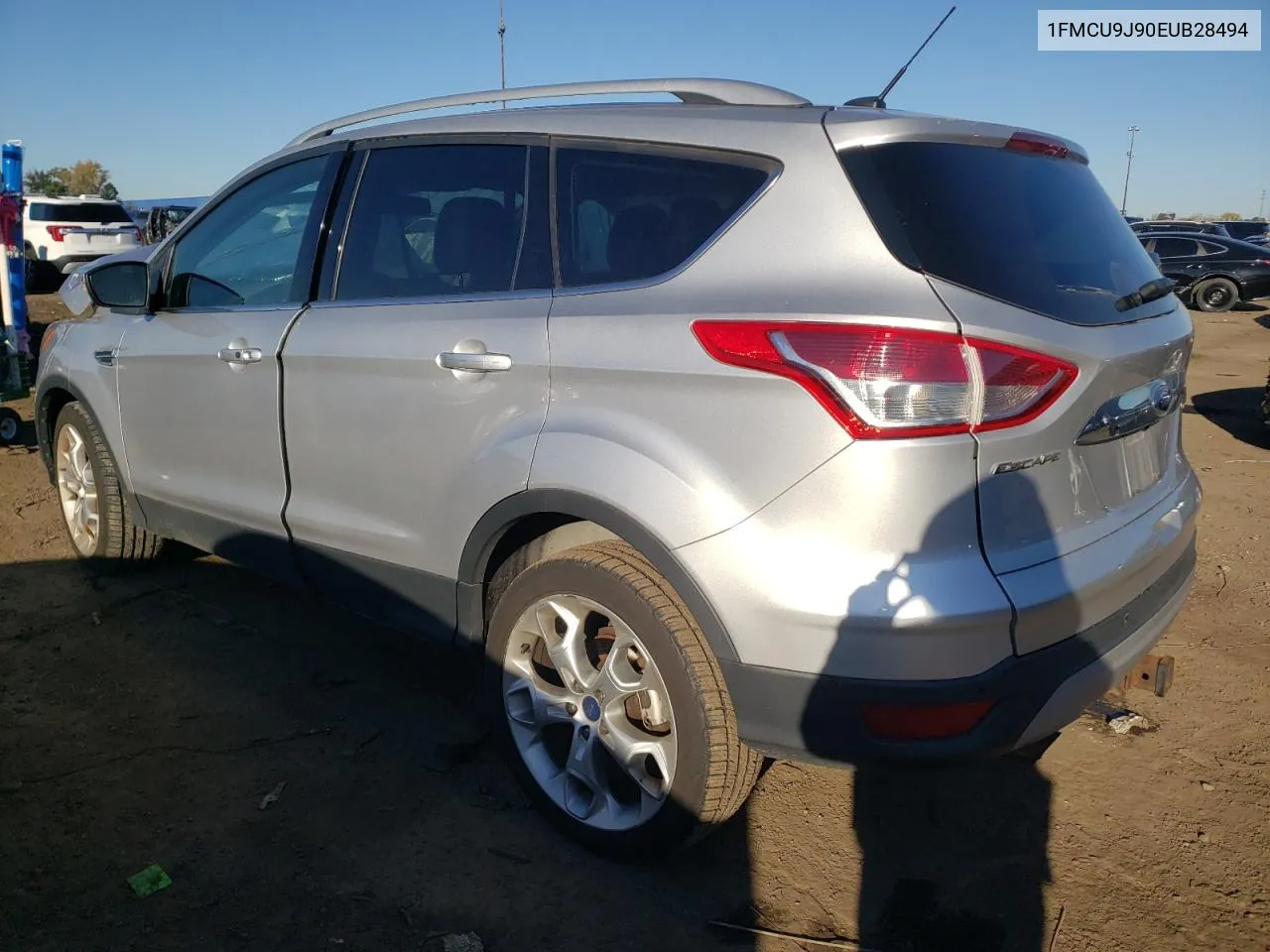 2014 Ford Escape Titanium VIN: 1FMCU9J90EUB28494 Lot: 76027784