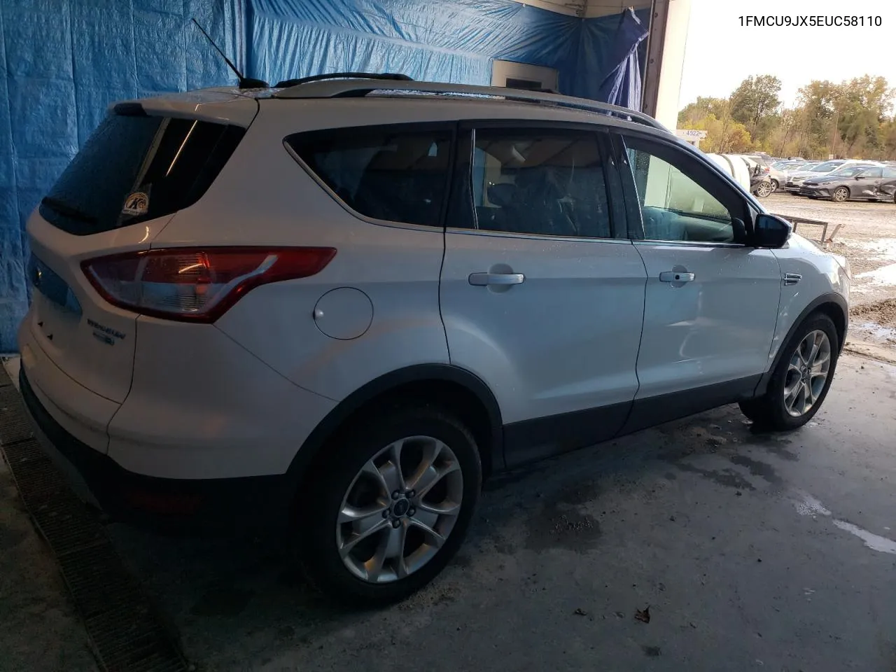 2014 Ford Escape Titanium VIN: 1FMCU9JX5EUC58110 Lot: 76104994