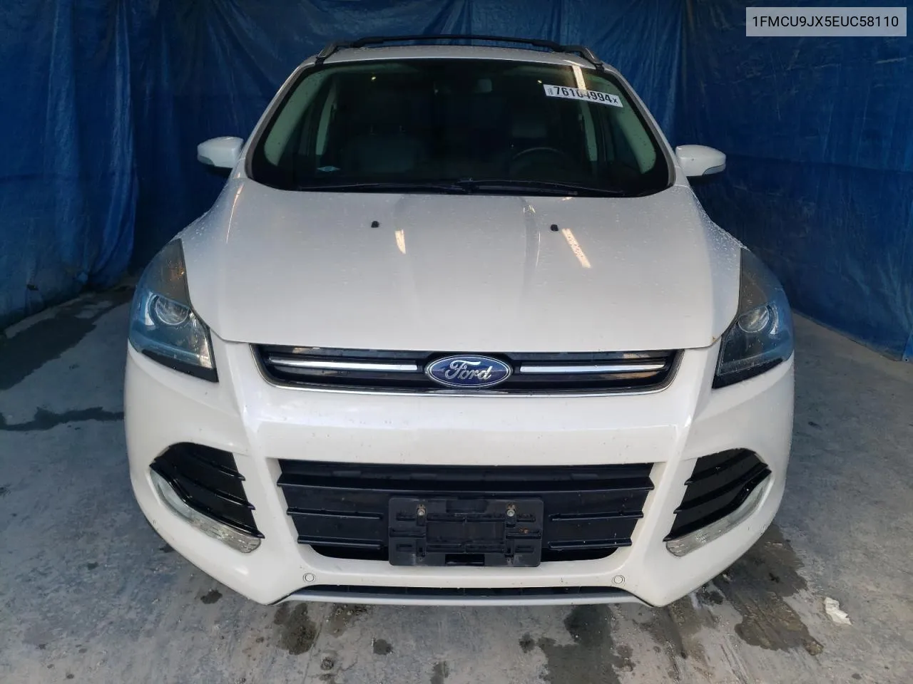 2014 Ford Escape Titanium VIN: 1FMCU9JX5EUC58110 Lot: 76104994