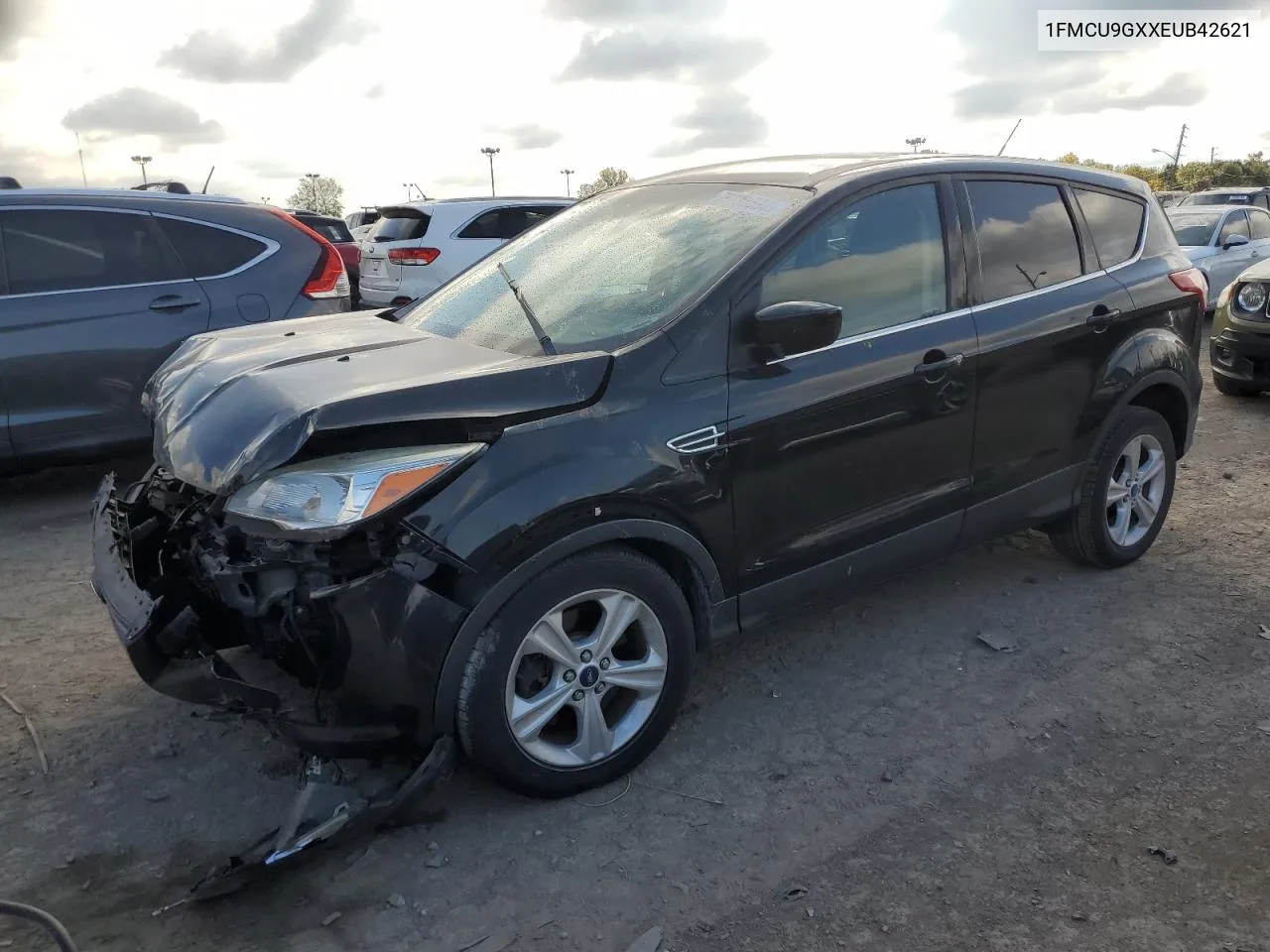 2014 Ford Escape Se VIN: 1FMCU9GXXEUB42621 Lot: 76133334