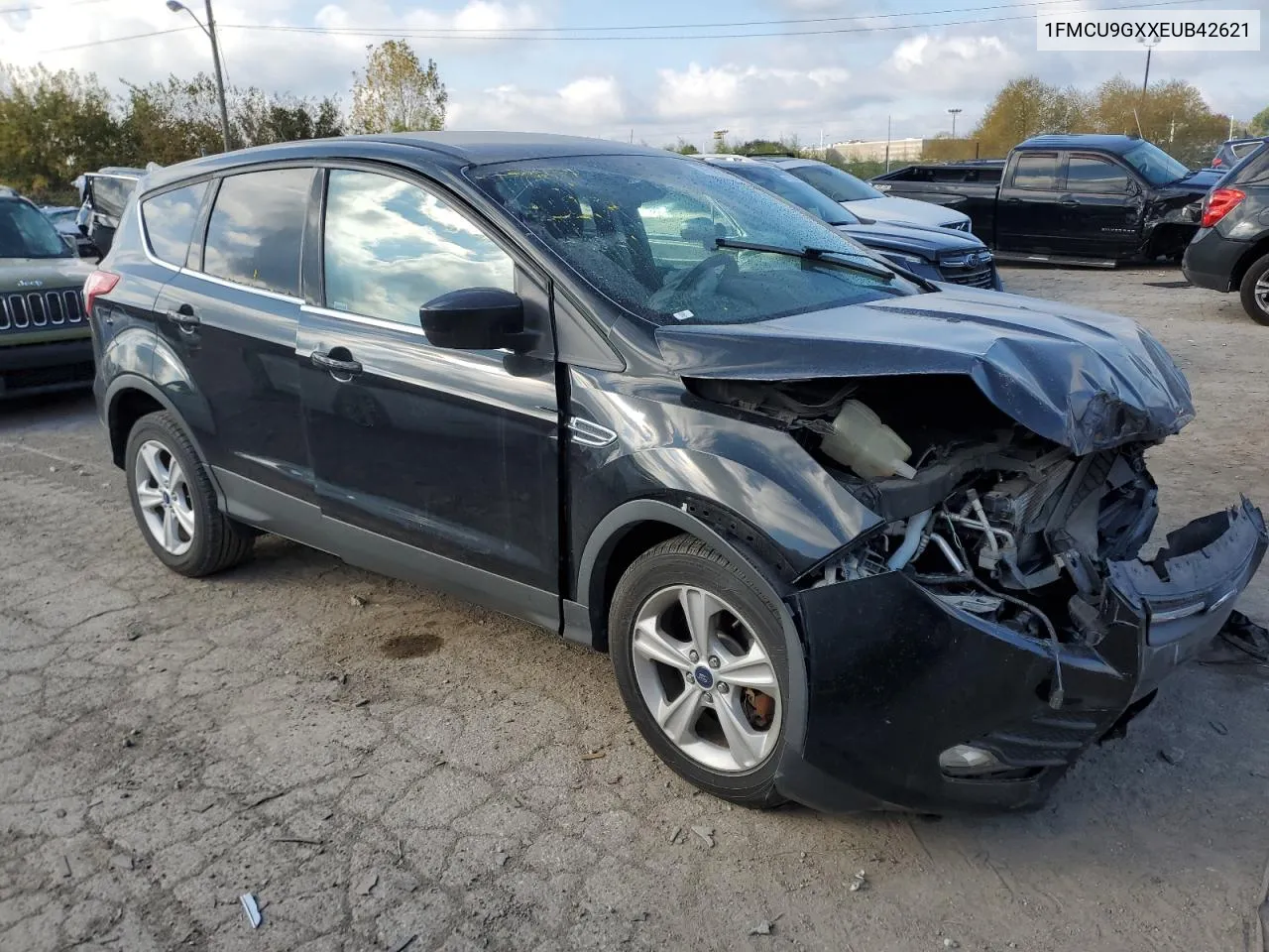 2014 Ford Escape Se VIN: 1FMCU9GXXEUB42621 Lot: 76133334