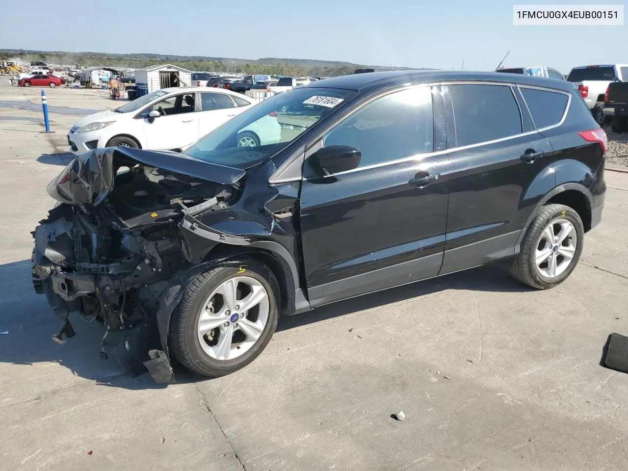 2014 Ford Escape Se VIN: 1FMCU0GX4EUB00151 Lot: 76181604