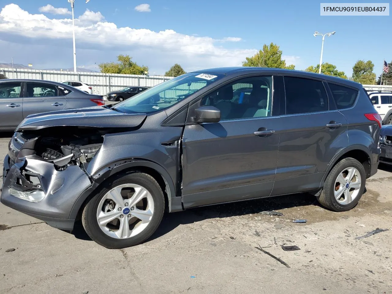 2014 Ford Escape Se VIN: 1FMCU9G91EUB04437 Lot: 76274584