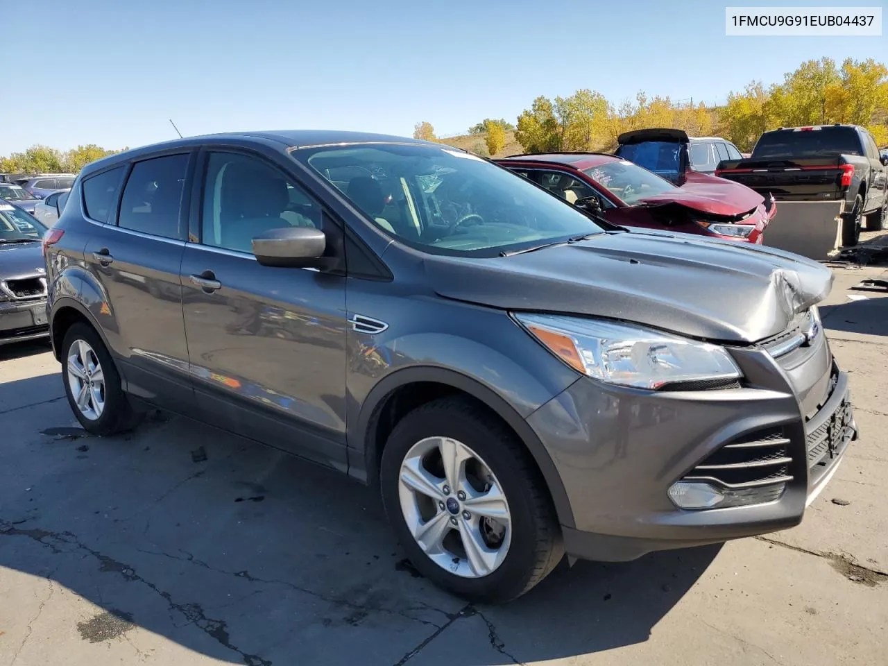 2014 Ford Escape Se VIN: 1FMCU9G91EUB04437 Lot: 76274584