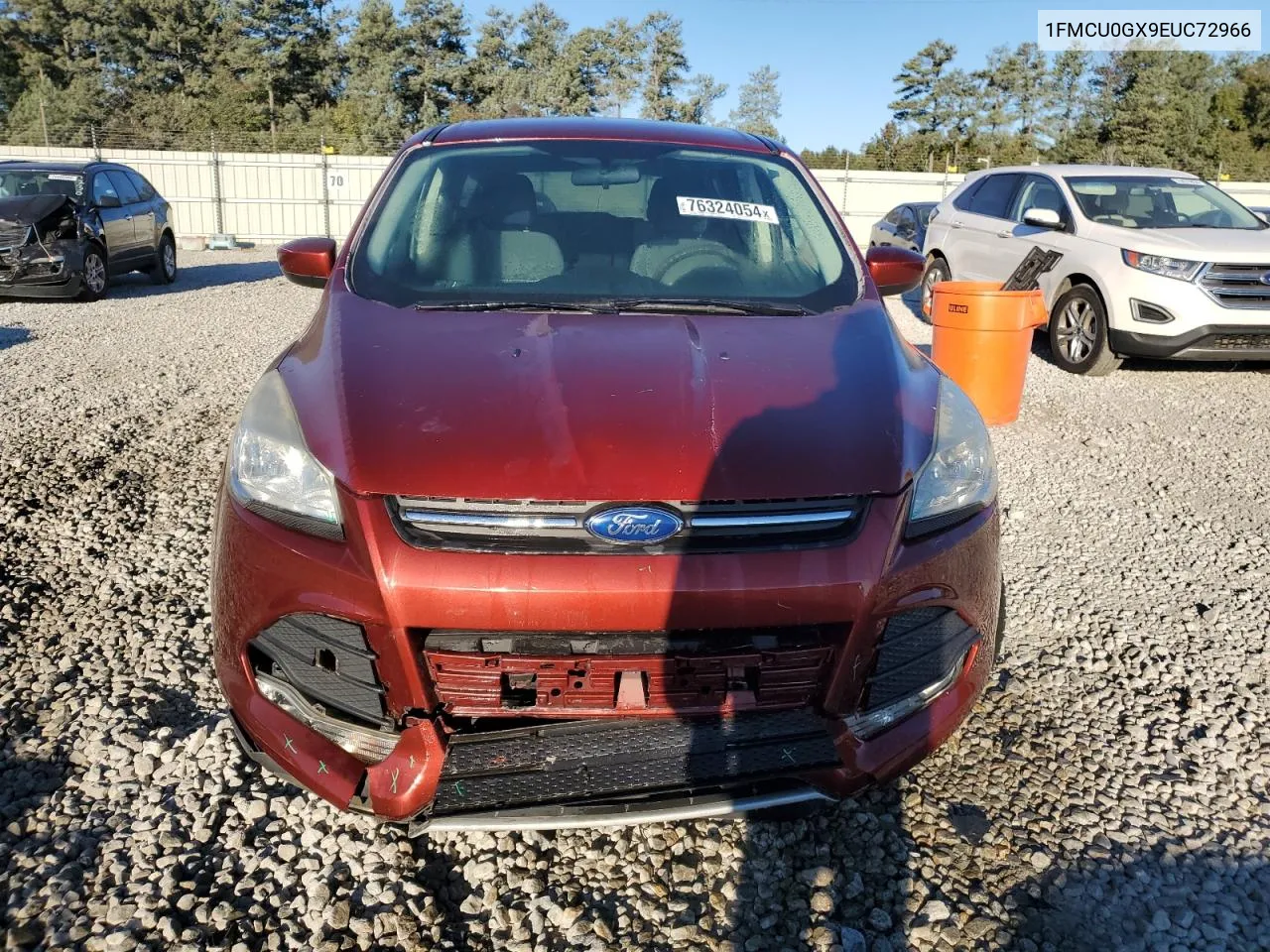 2014 Ford Escape Se VIN: 1FMCU0GX9EUC72966 Lot: 76324054