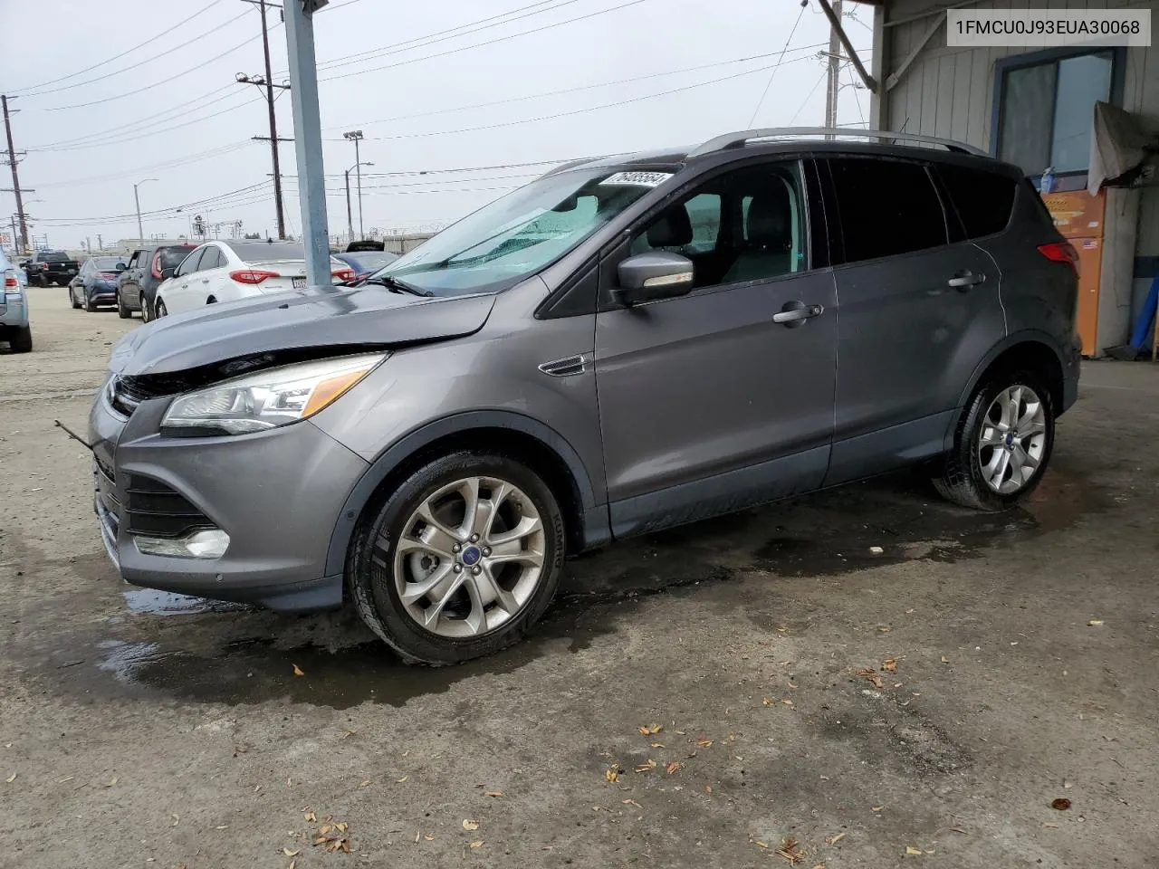 2014 Ford Escape Titanium VIN: 1FMCU0J93EUA30068 Lot: 76485564