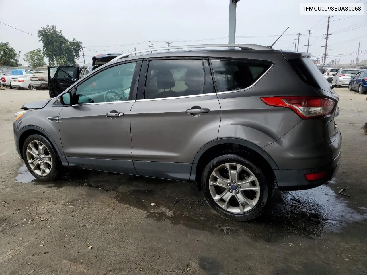 2014 Ford Escape Titanium VIN: 1FMCU0J93EUA30068 Lot: 76485564