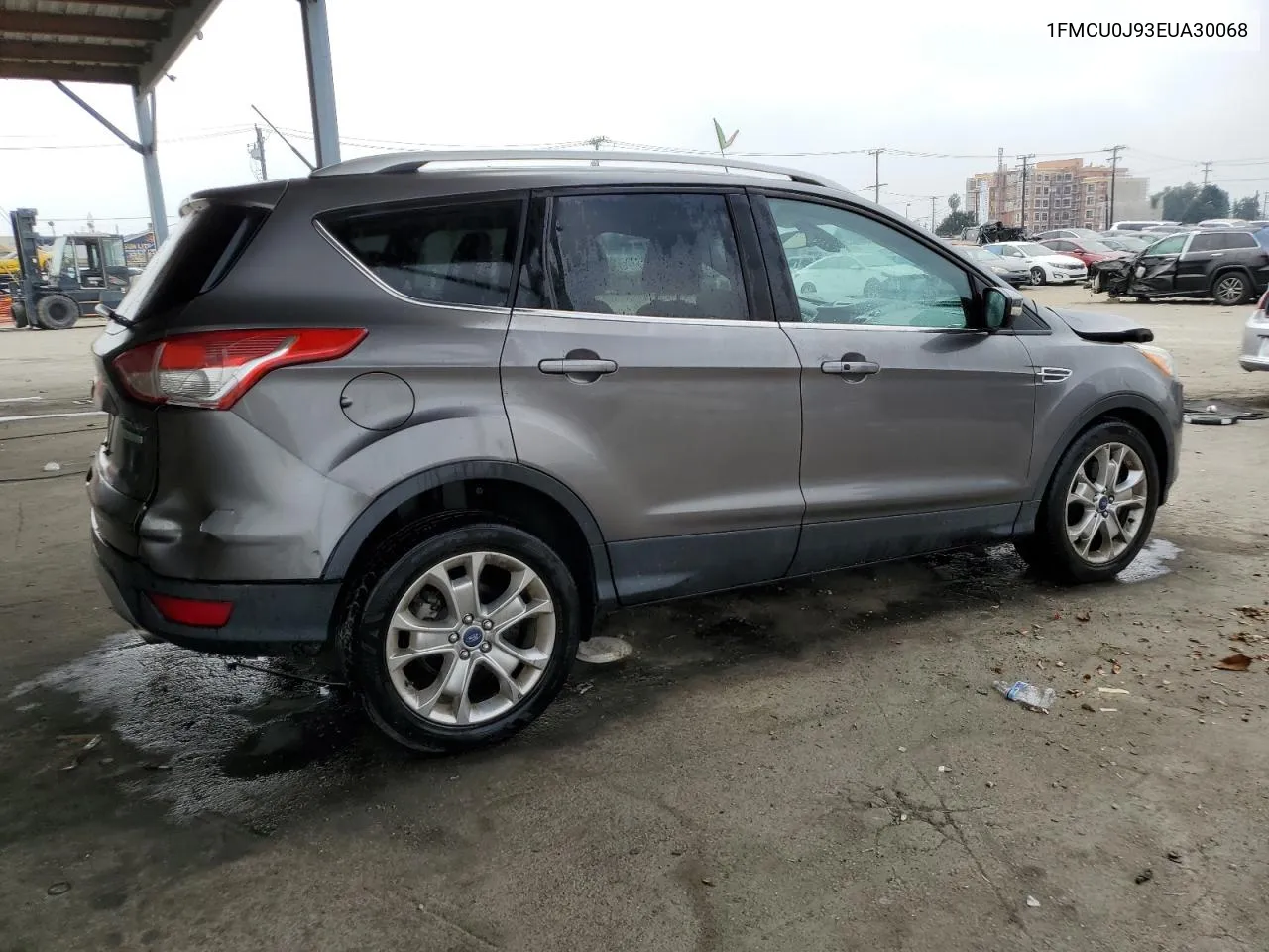 2014 Ford Escape Titanium VIN: 1FMCU0J93EUA30068 Lot: 76485564