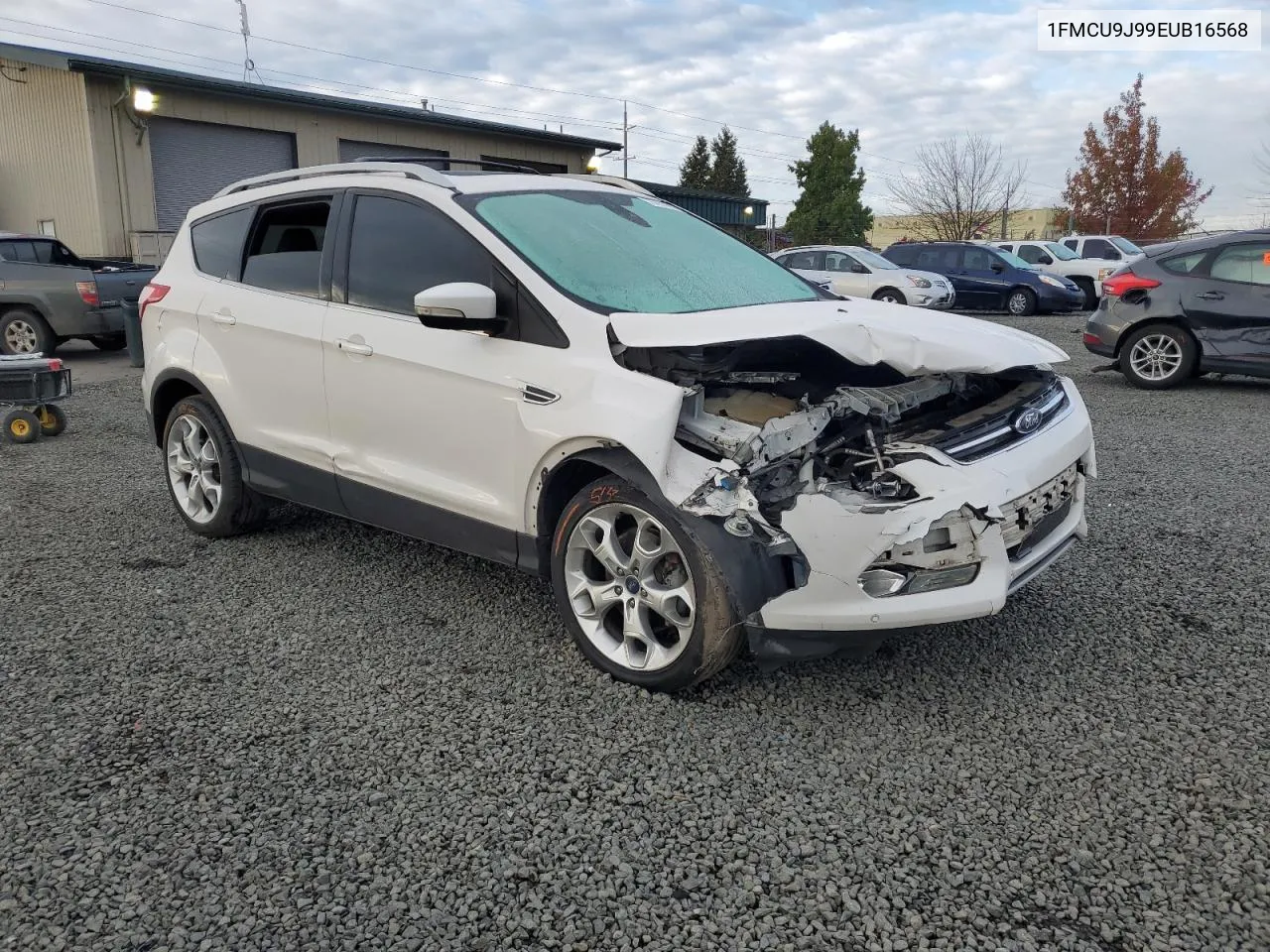 2014 Ford Escape Titanium VIN: 1FMCU9J99EUB16568 Lot: 76493784