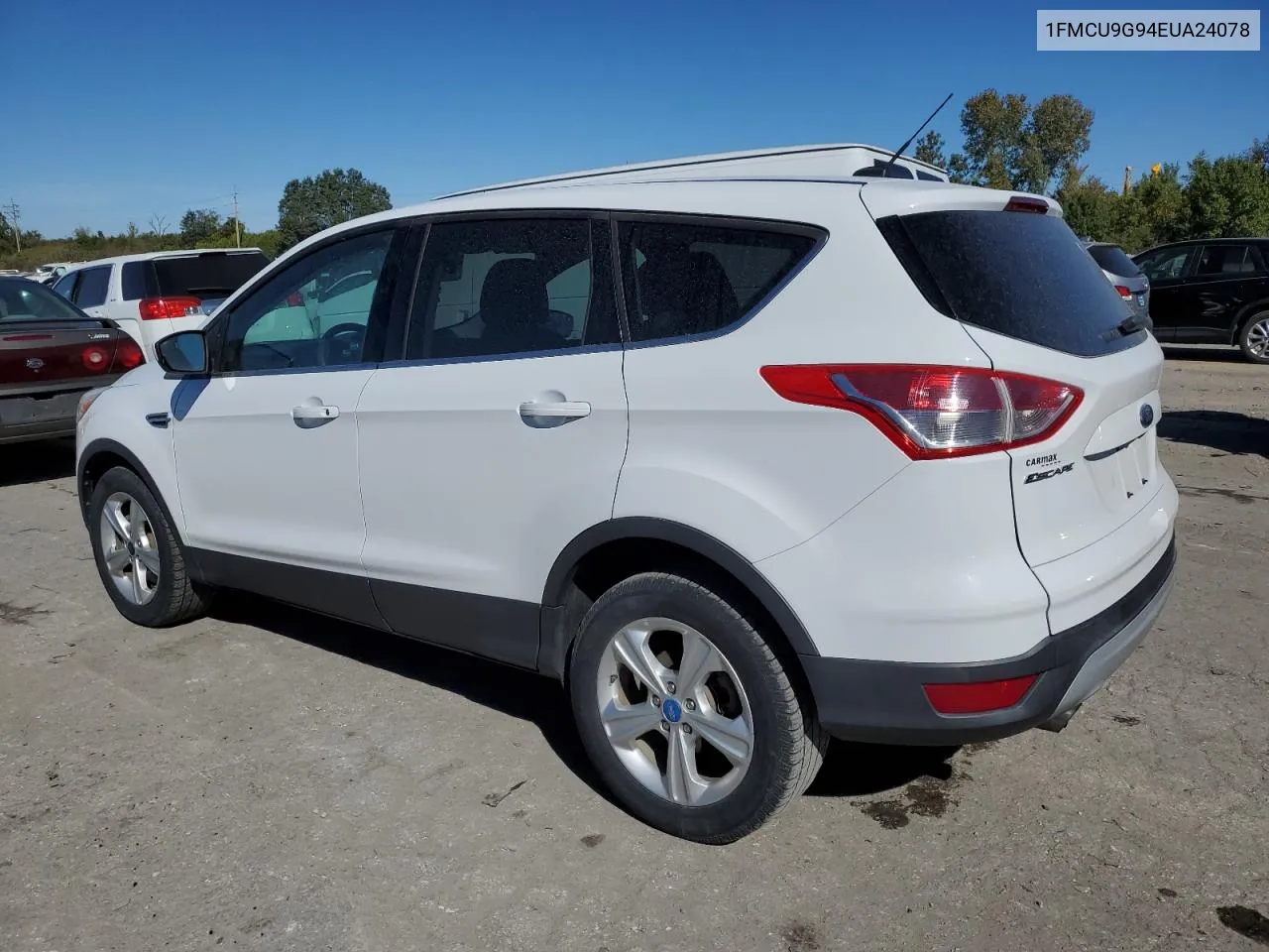 2014 Ford Escape Se VIN: 1FMCU9G94EUA24078 Lot: 76531194