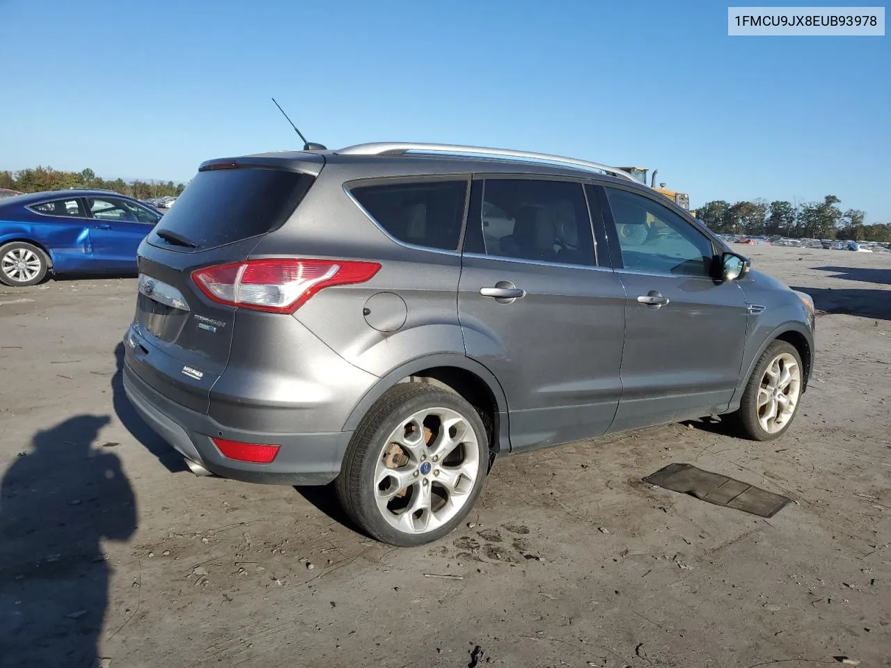 2014 Ford Escape Titanium VIN: 1FMCU9JX8EUB93978 Lot: 76537454