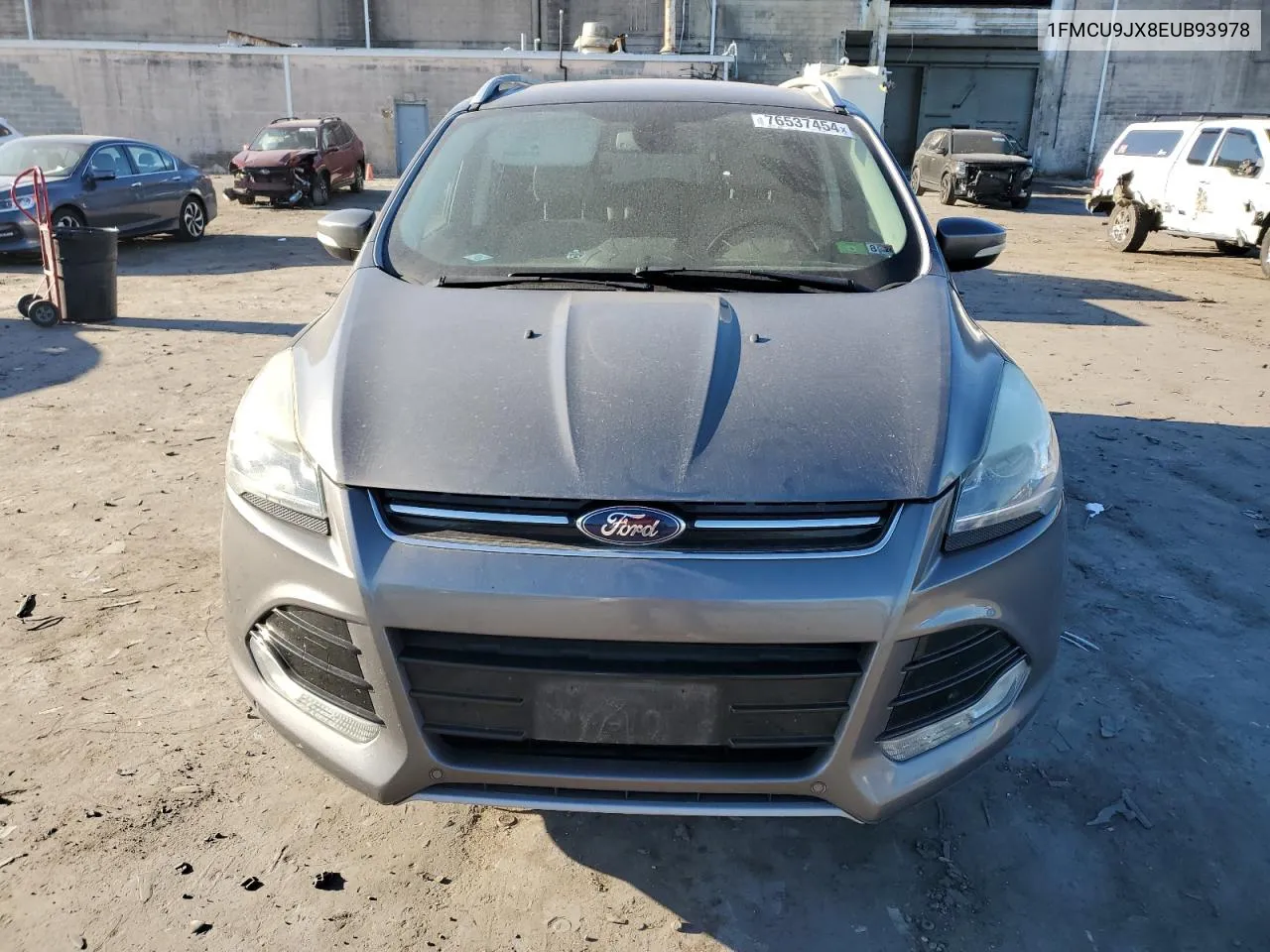 2014 Ford Escape Titanium VIN: 1FMCU9JX8EUB93978 Lot: 76537454