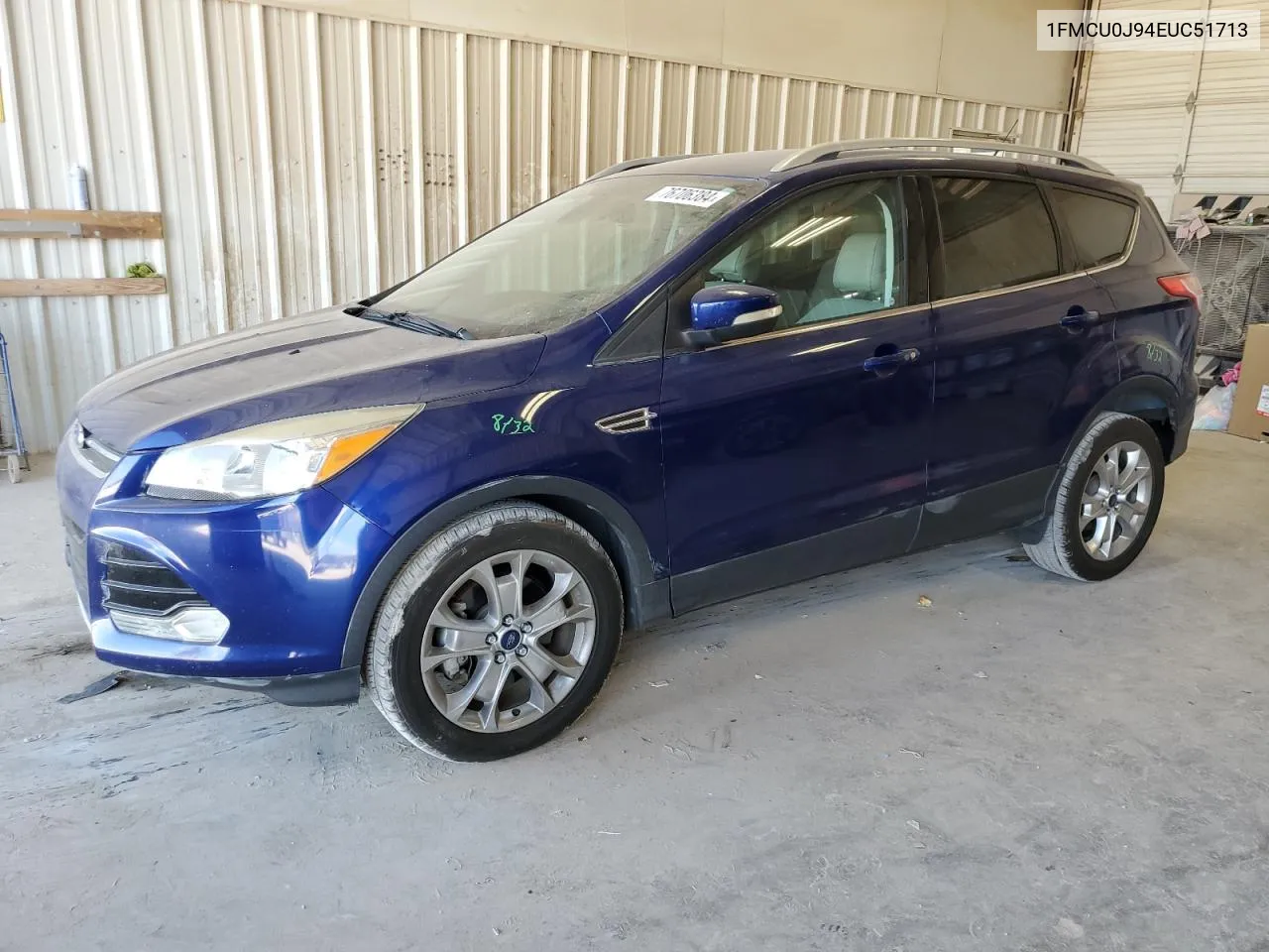 2014 Ford Escape Titanium VIN: 1FMCU0J94EUC51713 Lot: 76706384