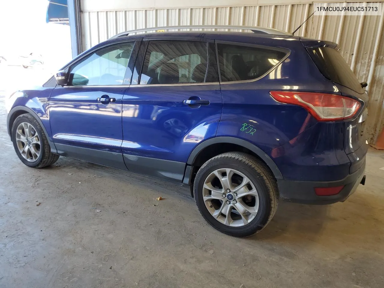 2014 Ford Escape Titanium VIN: 1FMCU0J94EUC51713 Lot: 76706384