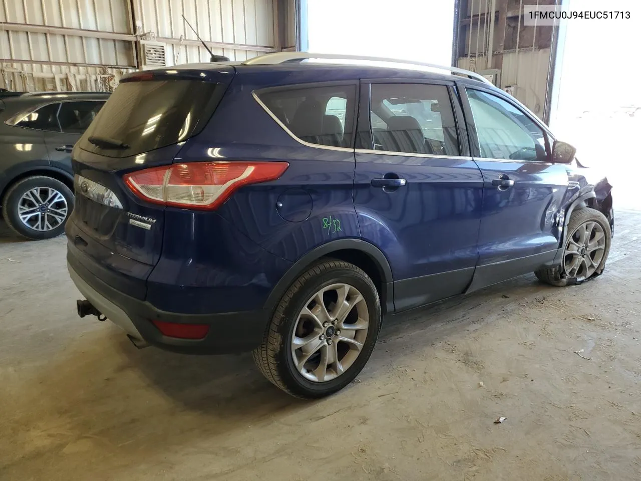 2014 Ford Escape Titanium VIN: 1FMCU0J94EUC51713 Lot: 76706384