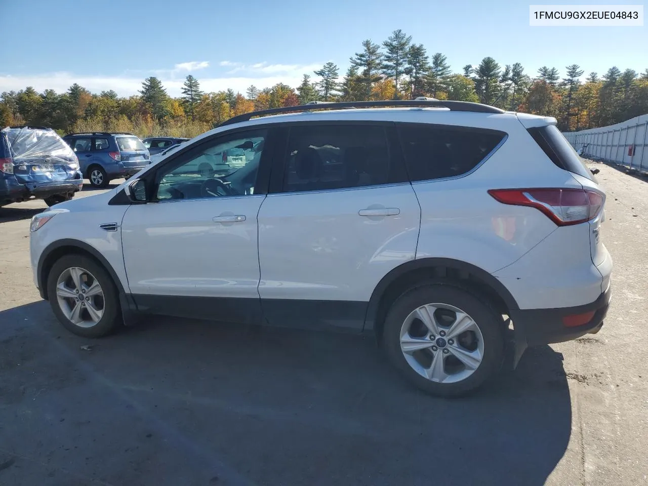 2014 Ford Escape Se VIN: 1FMCU9GX2EUE04843 Lot: 76740814