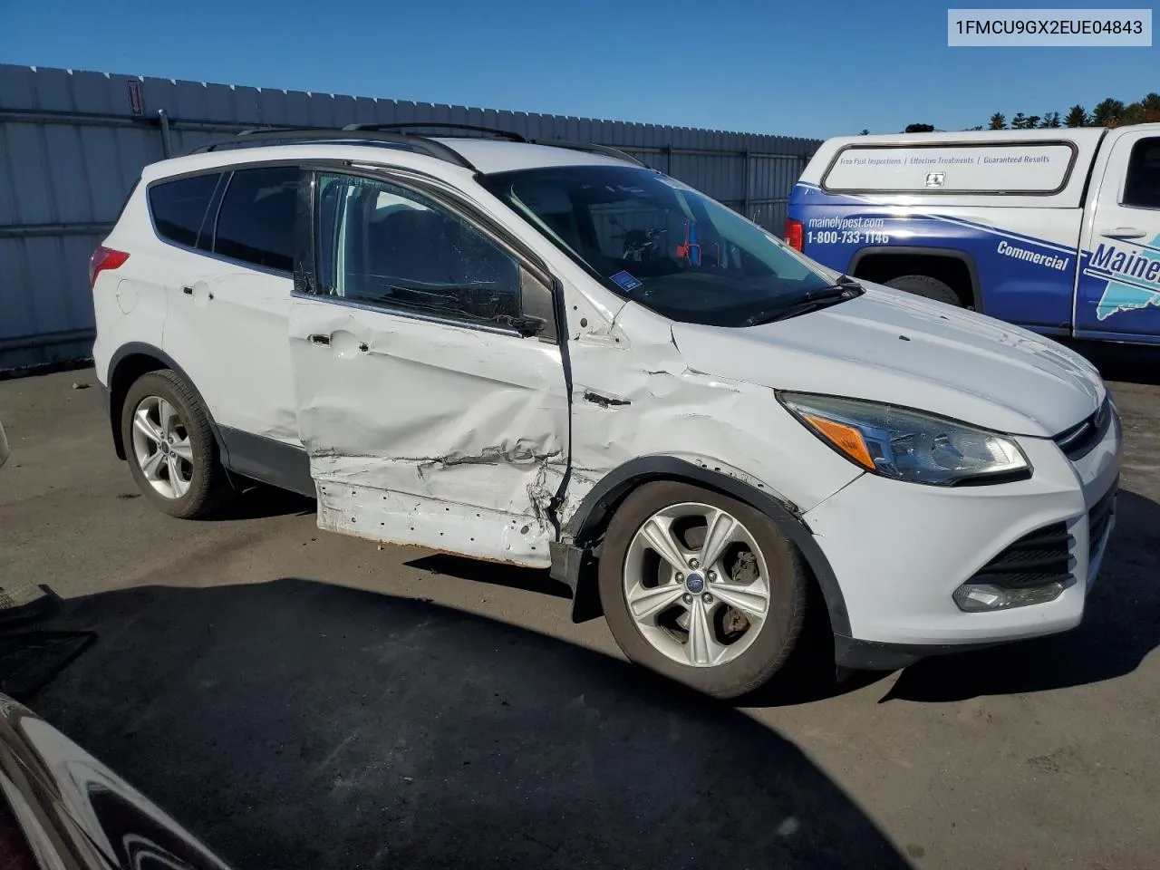 2014 Ford Escape Se VIN: 1FMCU9GX2EUE04843 Lot: 76740814