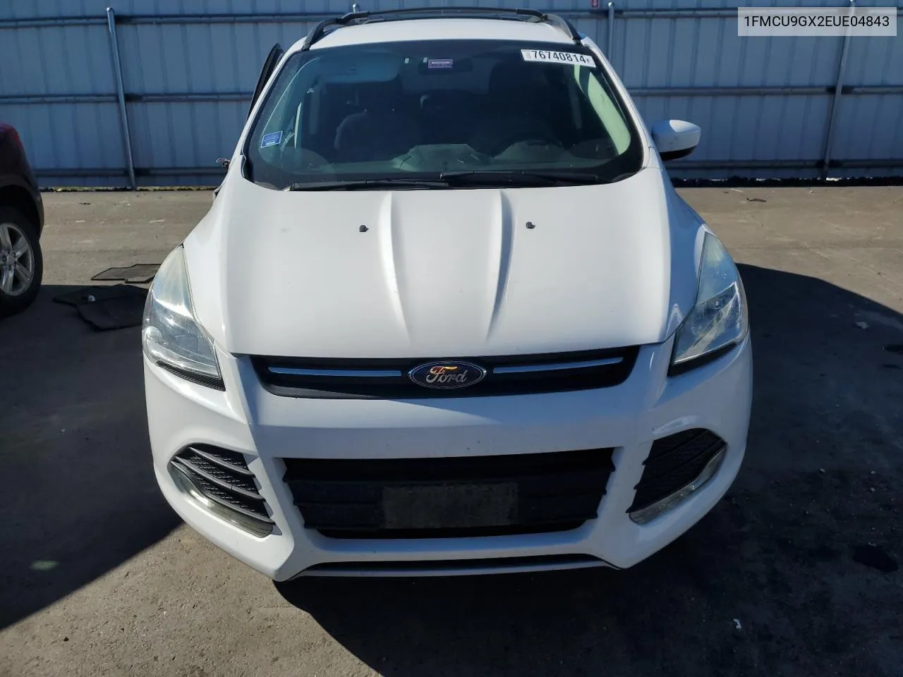 2014 Ford Escape Se VIN: 1FMCU9GX2EUE04843 Lot: 76740814