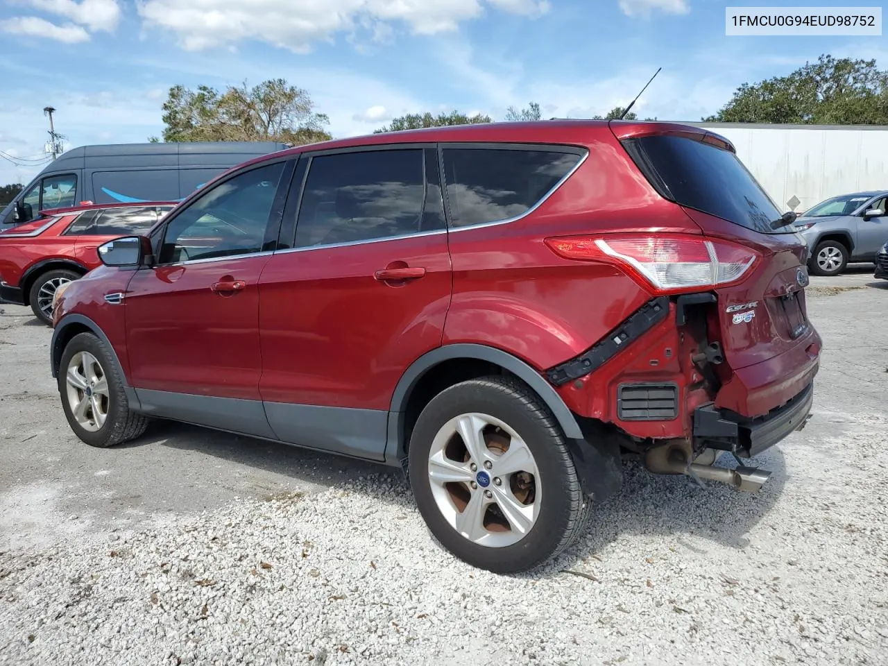 2014 Ford Escape Se VIN: 1FMCU0G94EUD98752 Lot: 76814564