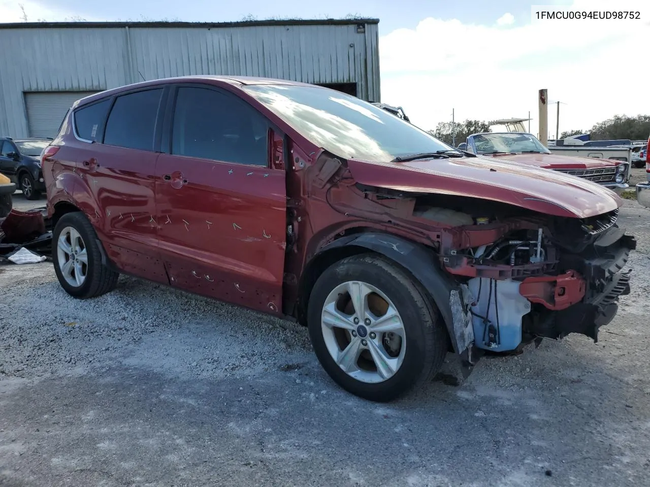 2014 Ford Escape Se VIN: 1FMCU0G94EUD98752 Lot: 76814564