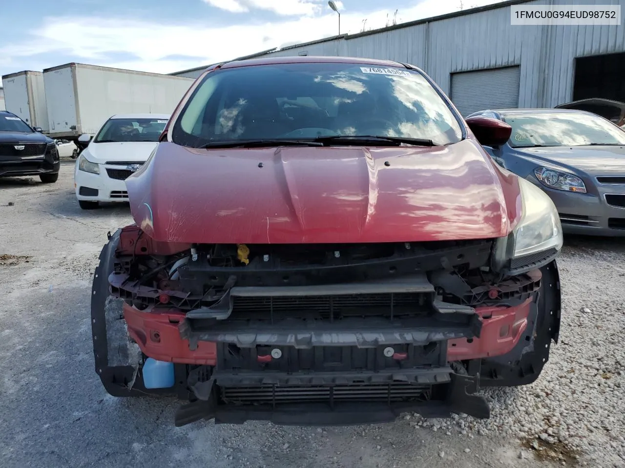 2014 Ford Escape Se VIN: 1FMCU0G94EUD98752 Lot: 76814564