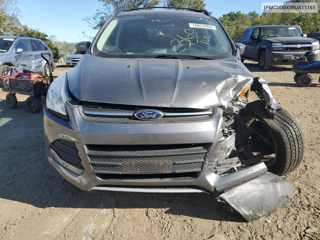 2014 Ford Escape Se VIN: 1FMCU0GX0EUA11161 Lot: 76823904