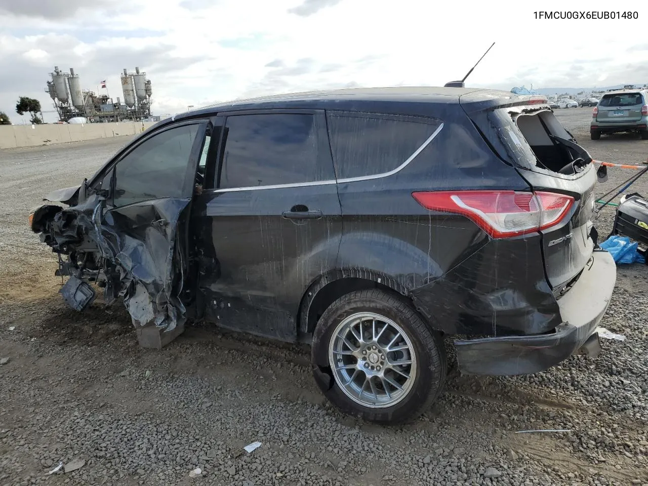 2014 Ford Escape Se VIN: 1FMCU0GX6EUB01480 Lot: 76847094