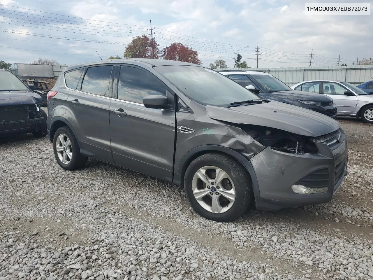 2014 Ford Escape Se VIN: 1FMCU0GX7EUB72073 Lot: 76874924